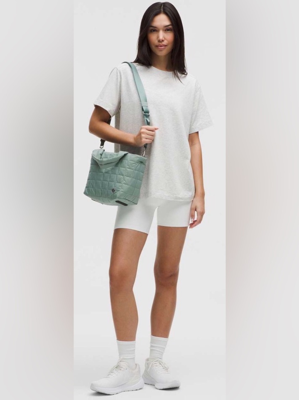 lululemon athletica Quilted Crossbody in Sage